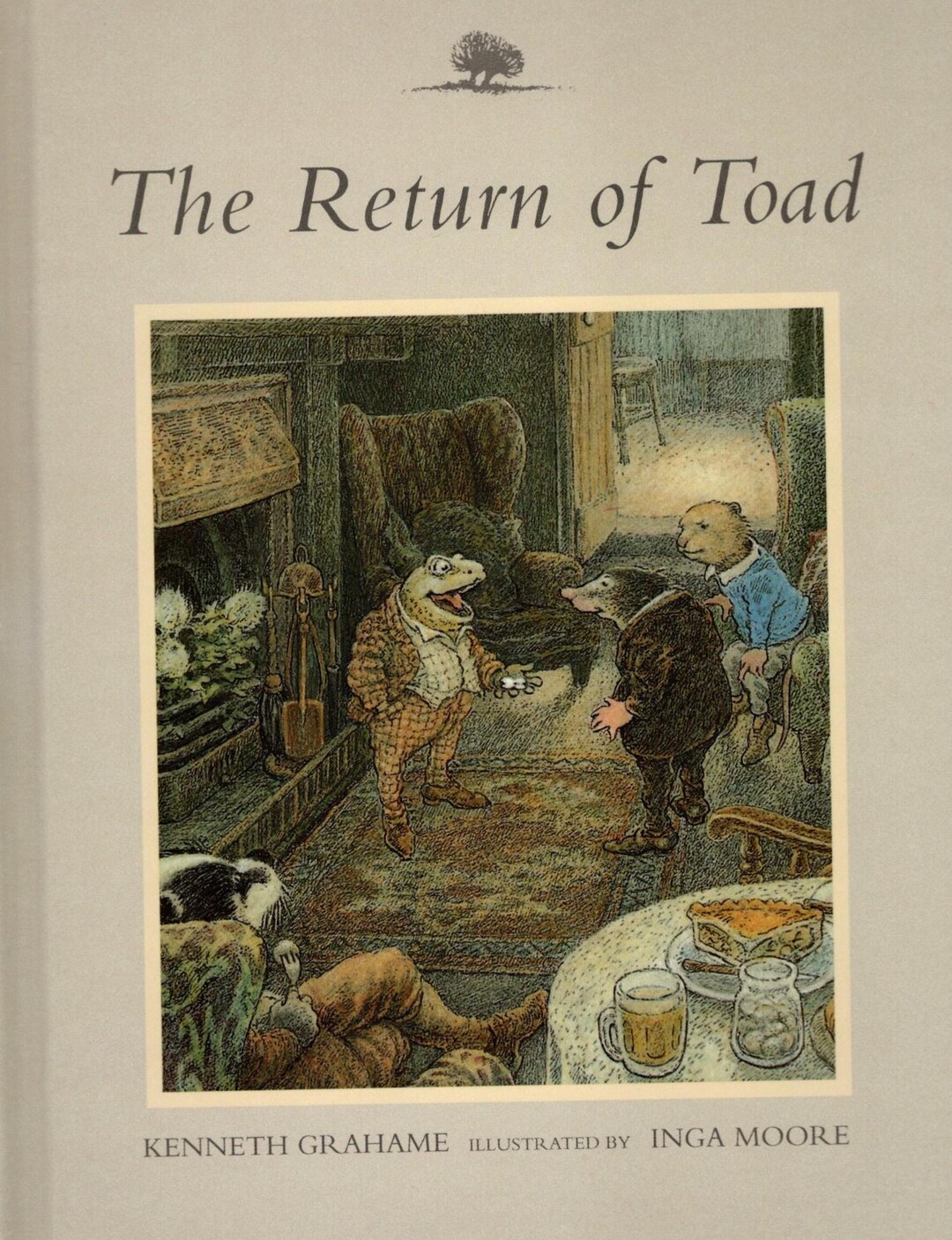 Wind in the Willows Vintage Book Cover: 'the Return of Toad' - Etsy