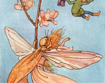 Margaret Tarrant: Tom Thumb Vintage Fairy Tale Print