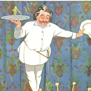 Margaret Tarrant &#39;Tom Thumb&#39; Print: 1984 Nursery Rhymes & Fairy Tales