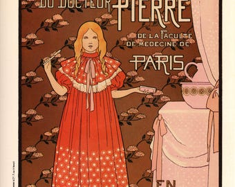 Vintage Poster 2-sided Print | Boutet de Monvel / Will Bradley | 1890s European & American Posters
