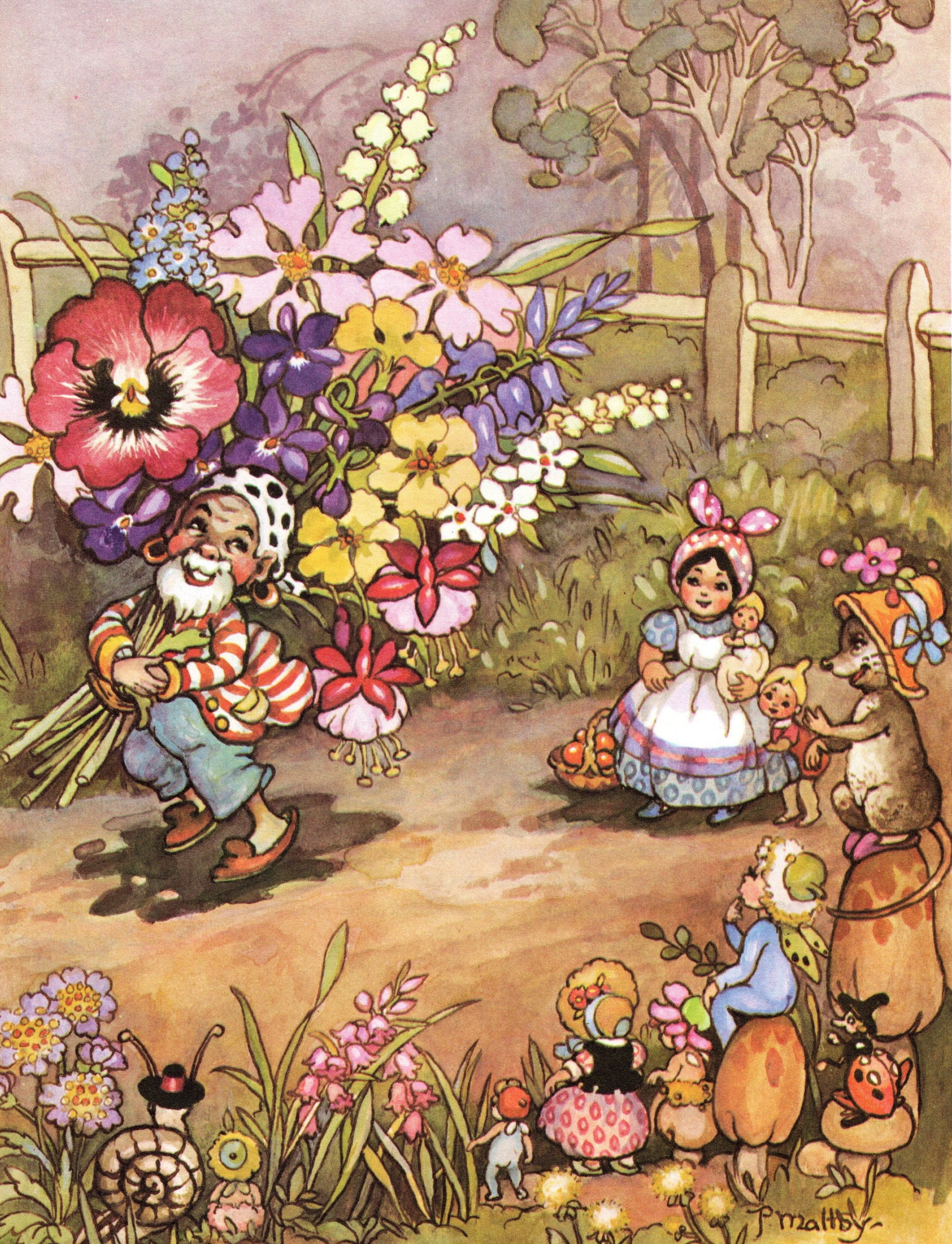 チェコ　ヴィンテージ絵本　ANIMAL FAIRY STORIES チェコ ヴィンテージ絵本 ANIMAL FAIRY STORIES 本