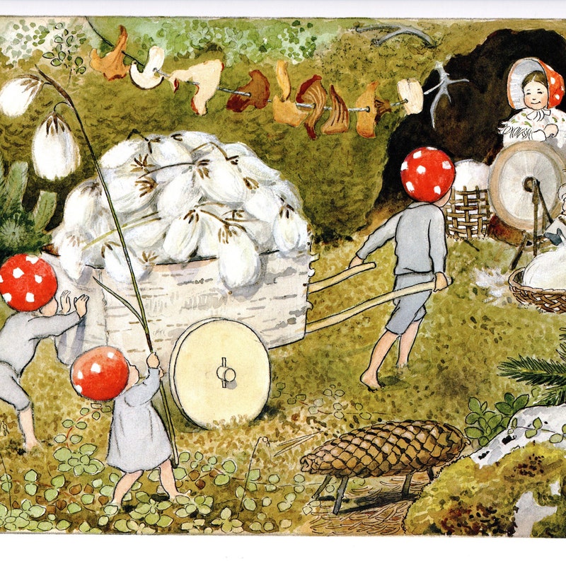 Elsa Beskow - Etsy