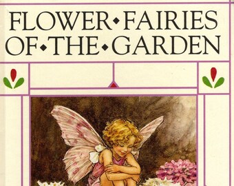 Flower Fairies of the Garden - Cicely Mary Barker - Original Vintage Print – Nursery Art - Baby Shower - Unique Gift