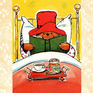 Original Paddington Bear Vintage  Print – Nursery Art - Baby Shower - Birthday - Delightful Children’s Art (2)