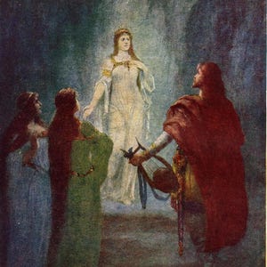 Wagner&#39;s Tannhauser and Venus Print: 1930s Opera Art