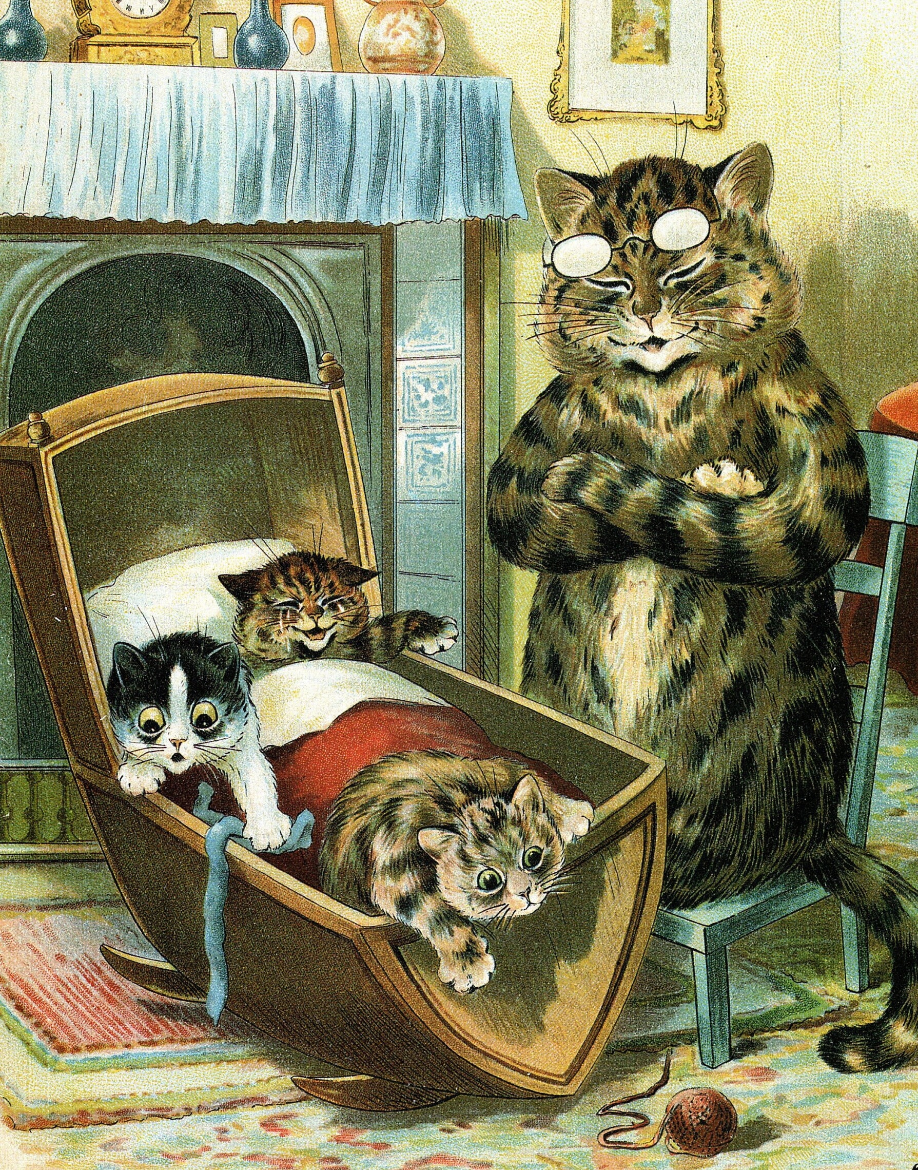 unoaウノア Victorian cats Framboise A12J46xoEbL._AC_UF350,