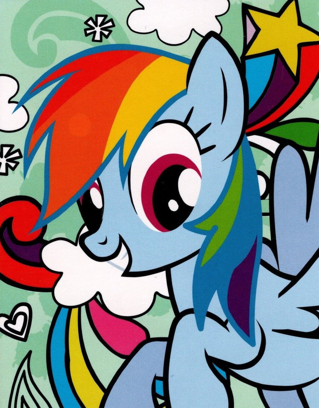 4 my Little Pony Blank Cards Perfect for Children's Gifts - Etsy