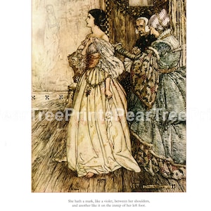 Arthur Rackham "undine" Print: Vintage Fairy Tale Art - Etsy