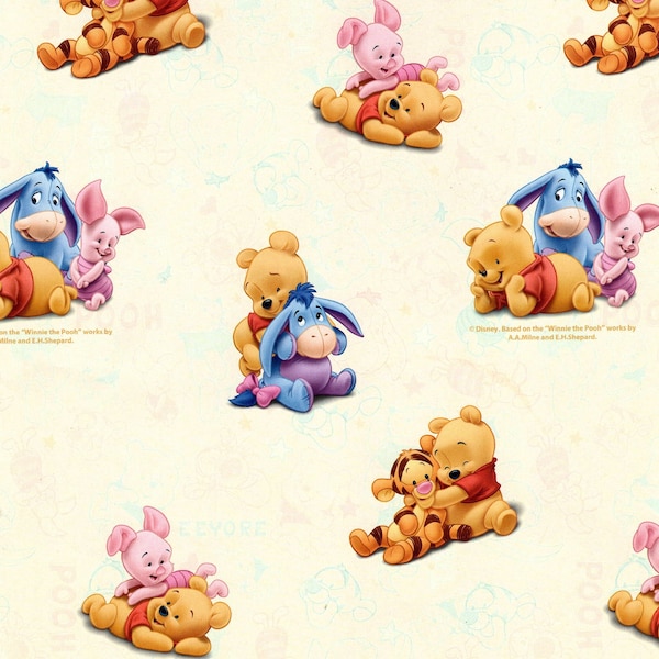 Winnie the Pooh Wrapping Paper Roll Etsy