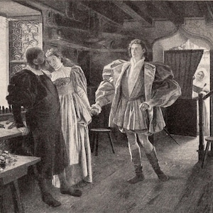 1930 Wagner Opera Print: The Masterpieces of Nuremberg, Act III