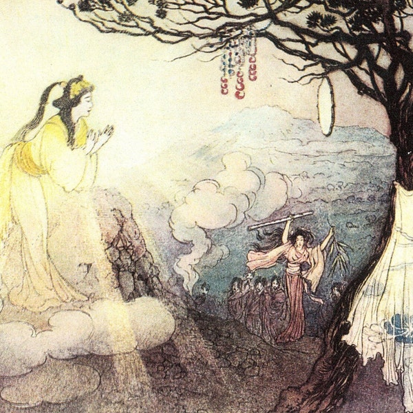 Japanese Fairy Tale - Etsy