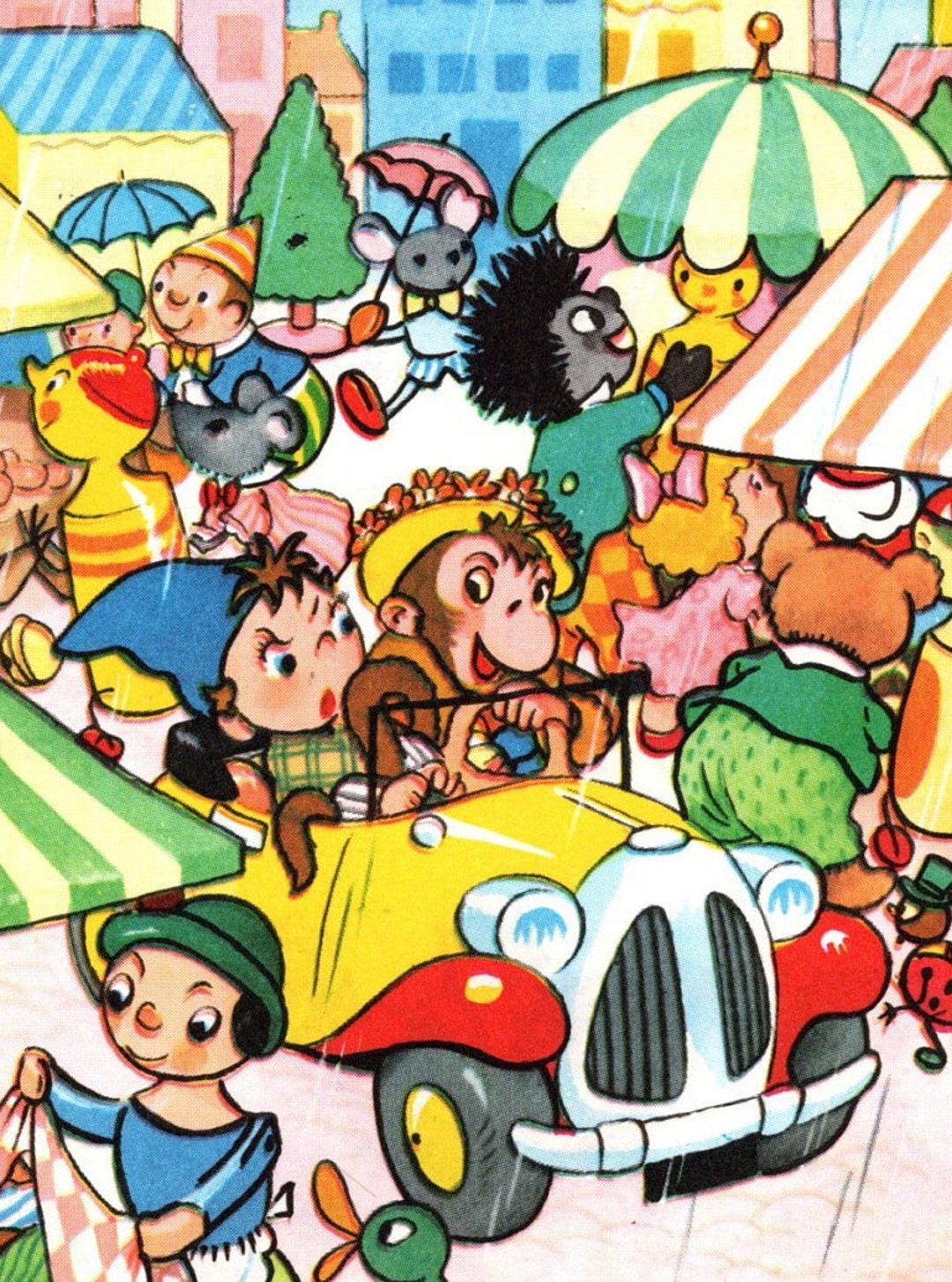1955 you Funny Little Noddy Enid Blyton Original Vintage - Etsy Ireland 1955 you Funny Little Noddy Enid Blyton Original Vintage - Etsy Ireland