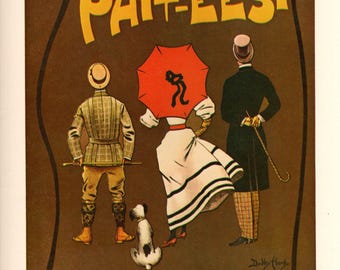 Vintage Poster Art 2-sided Print | Dudley Hardy | 1890s European & American Posters