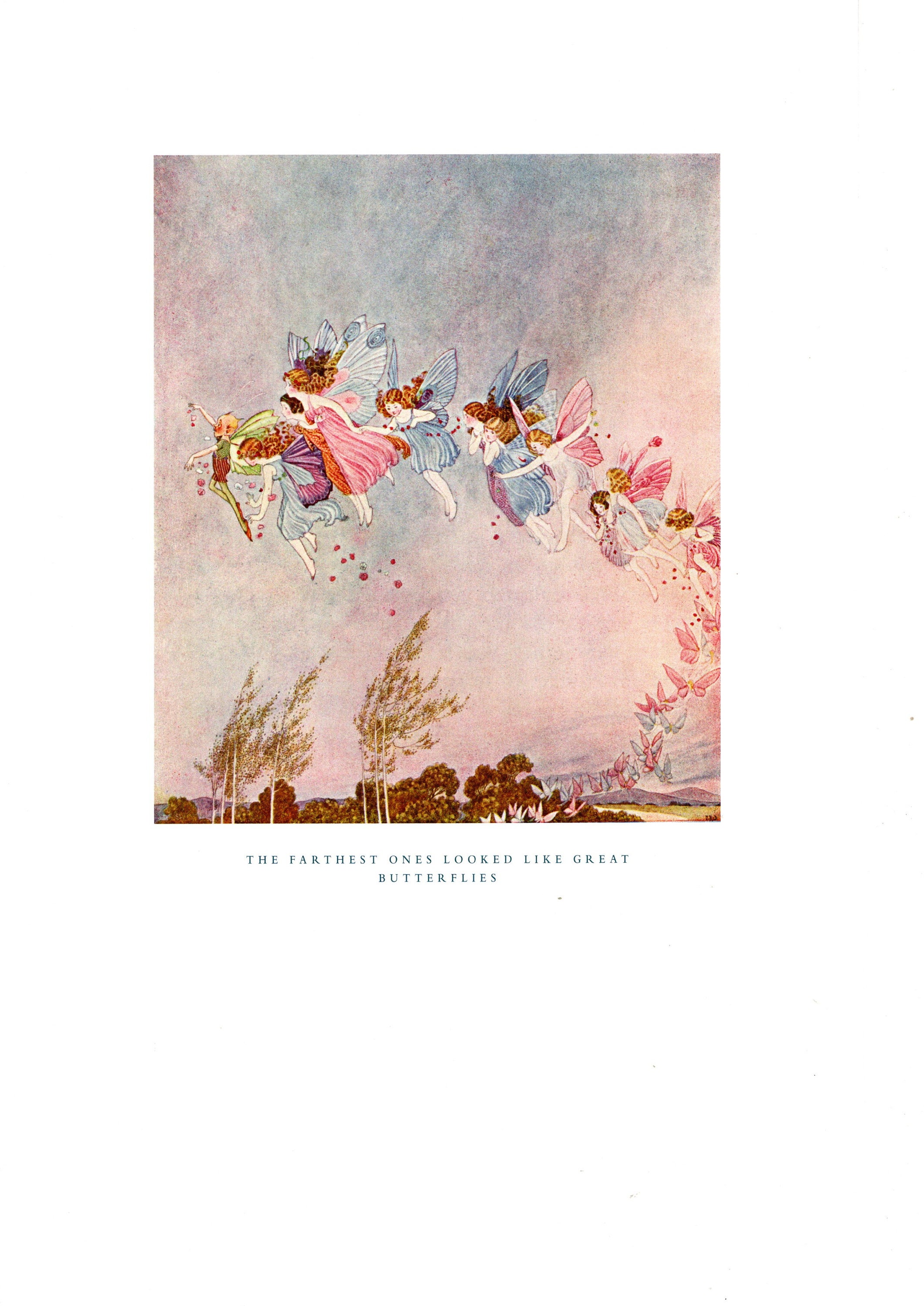 Vintage Fairy Print: Ida Rentoul Outhwaite Illustration - Etsy