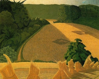 Vintage John Nash Book Print 'The Cornfield' | Tate Gallery Art