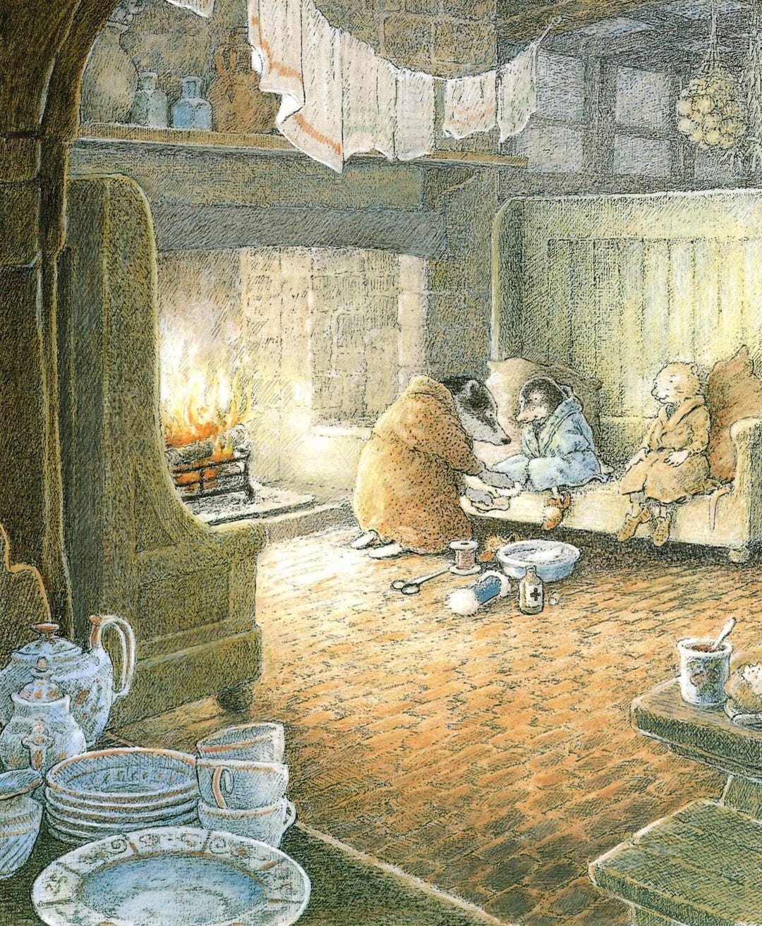 Wind in the Willows Vintage Print: 'the River Bank' Nursery Art - Etsy UK
