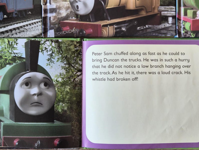 8 Thomas & Friends TV Series Vintage Book Bundle - Hard Covers - Etsy