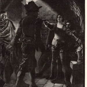 1930 &#39;Fidelio Act II&#39; Vintage Print - Beethoven Opera Art