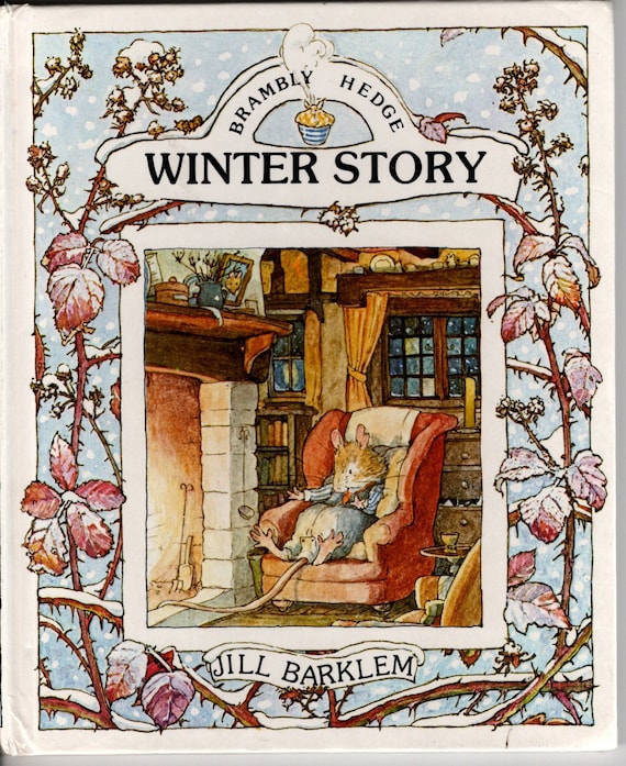 Vintage Brambly Hedge Book Cover: Jill Barklem 