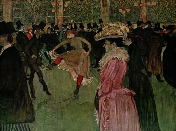 Vintage 1952 Toulouse-Lautrec Vintage 1952 Toulouse-Lautrec