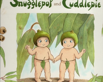 Bokomslag för vintage Snugglepot & Cuddlepie: May Gibbs Gumnut Babies