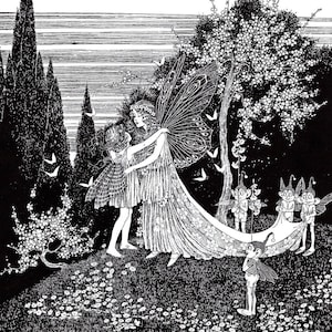Vintage Fairy Print: Ida Rentoul Outhwaite Illustration