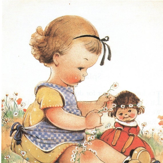 【きれいめファッション51選】上品さと清潔感をキープし Vintage Original Attwell Lucie Mabel 1994 Print Cute – 洋書