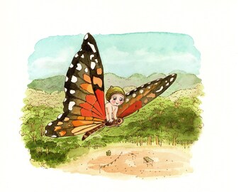 メイ・ギブス「ガムナット・ベイビーズ」ヴィンテージプリント