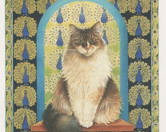 Lesley Anne Ivory "Glorious Cats" Vintage print - Kattenkunst