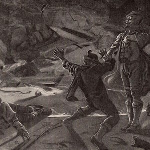 1930 Original Vintage Print – Der Freischutz, Act II - Carl Maria von Weber Opera &quot;The Stories of the Great Operas with Music” - Gift