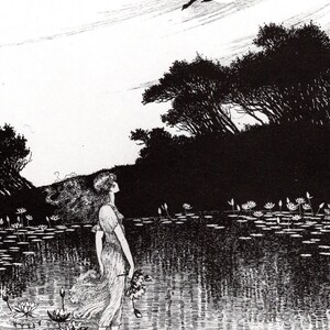 Ida Rentoul Outhwaite Vintage Fairy Print: Elves & Fairies Nursery Art
