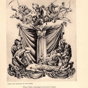 Stampa di Bip Pares del 1939: opera d&#39;arte della Croce Rossa della seconda guerra mondiale
