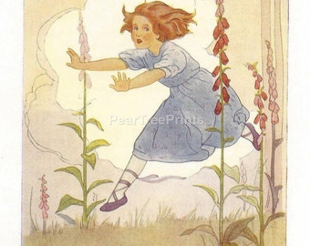 Margaret Tarrant “Fairy Tales” Original Vintage Print c.1940s – The Three Bears - Unique Gift