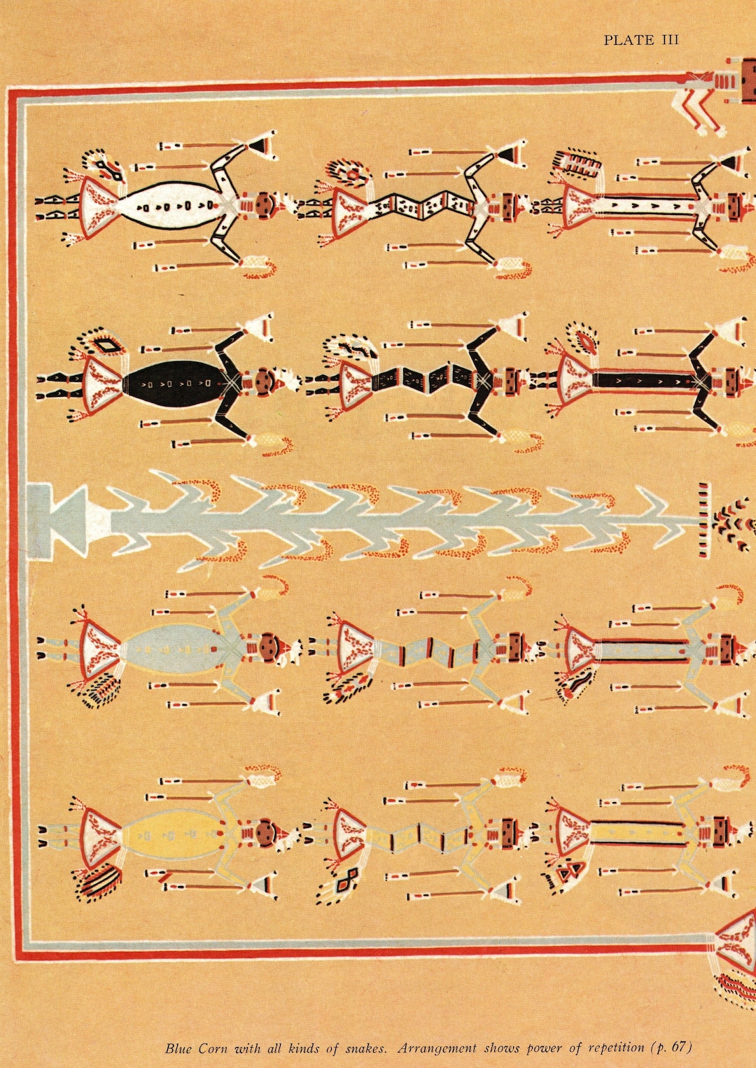 Navajo Shooting Chant Sandpaintings Original Vintage Large Etsy