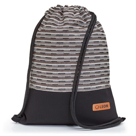 LEON by Bers bag gym bag backpack daypack cotton gym bag BOHOSW