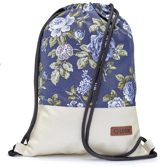 B-STOCK 60% off! LEON bag women's gym bag backpack daypack cotton gym bag