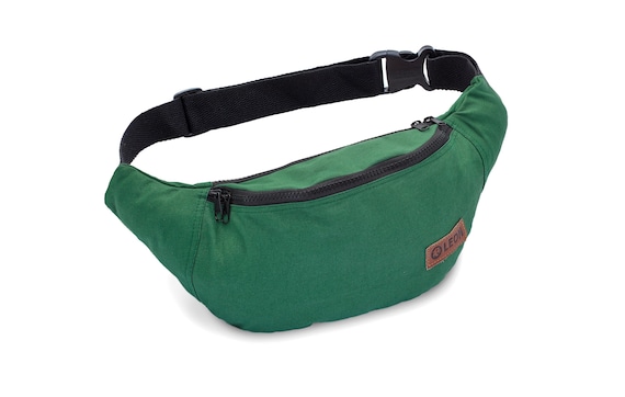 Leon belt bag, fanny pack, solid color, robust, 100% cotton, hip bag, shoulder bag, bum bag, solid color design