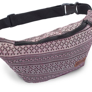 Leon belt bag, bum bag, hip bag, 100% cotton fanny pack, hip bag, shoulder bag