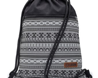 B-STOCK 60% off! LEON bag women's gym bag backpack daypack cotton gym bag
