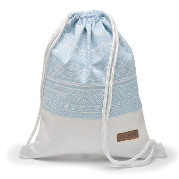 B STOCK 60% off! LEON bag women's gym bag backpack sports bag cotton gym bag design