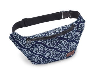 Leon heuptasje/fanny pack schoudertas 100% katoen