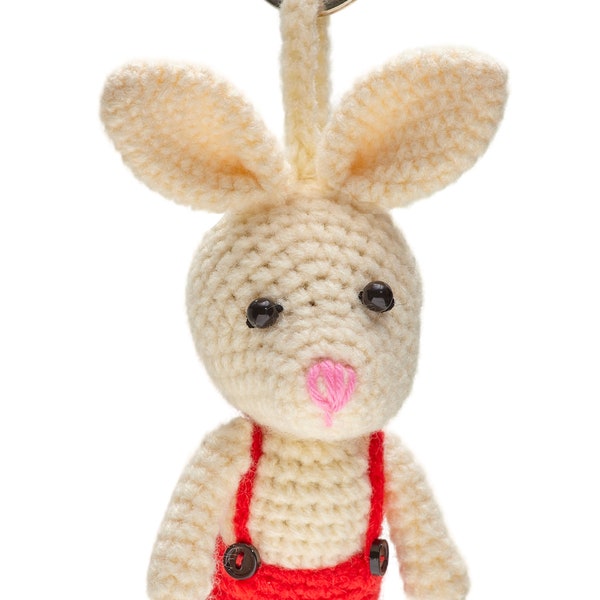 Porte-clés lapin au crochet Porte-clés lapin au crochet Lapin de Pâques Oriental