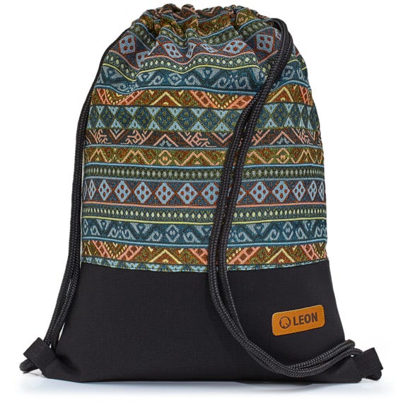 LEON by Bers bag gym bag backpack daypack cotton gym bag BOHOSW