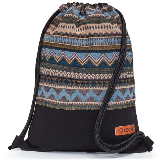 LEON by Bers bag gym bag backpack daypack cotton gym bag BOHOSW