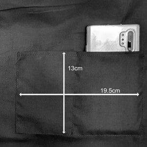 LEON bolso de compras bolso de cubo bolso de tela bolso de compras bolso de mano bolsillo interior de algodón bolsillo exterior 6 diseños tela azul imagen 10