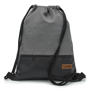 B-STOCK 60% off! LEON bag women's gym bag backpack sports bag cotton gym bag design