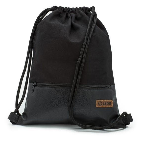 B-STOCK 60% off! LEON bag women's gym bag backpack daypack cotton gym bag