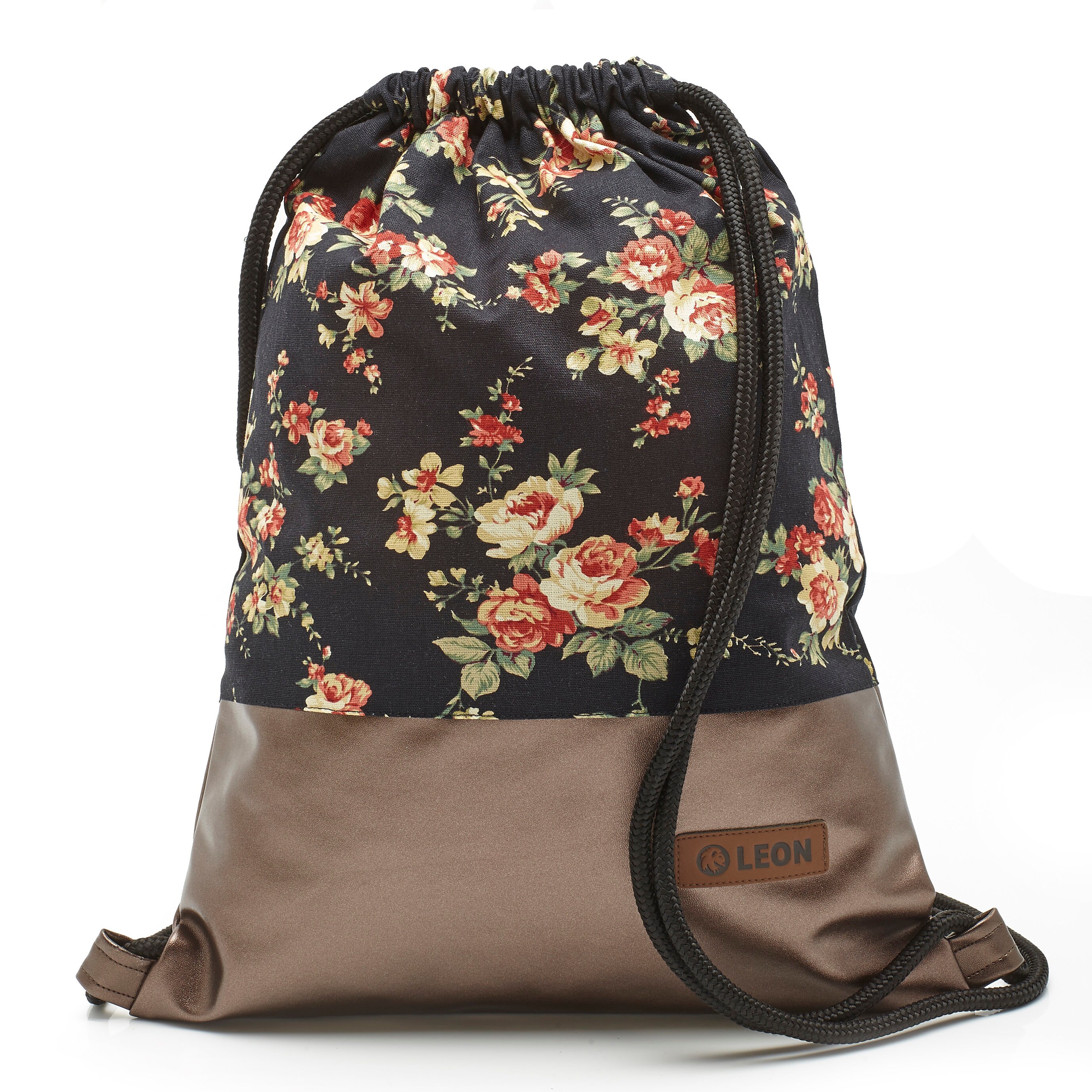 LEON by Bers bag women's gym bag backpack sports bag made of cotton gym