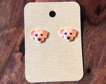 Custom Pet Earrings Cat Dog Earrings Made from Your Photo Dog Mom Cat Mom Fur Baby Stud Earrings Custom Jewelry Custom Accessories Gift Idea