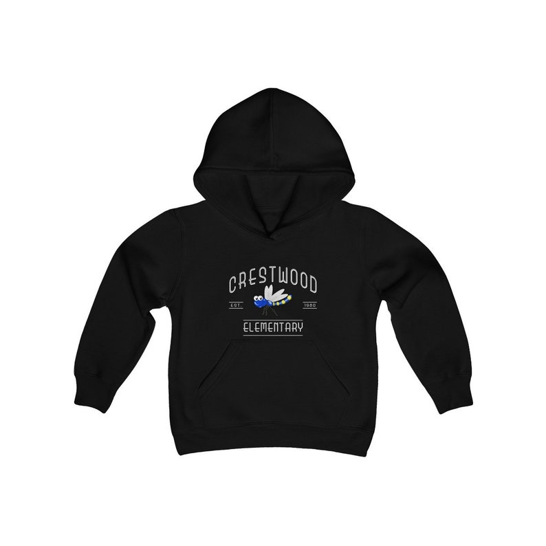 Crestwood Elementary School Youth Heavy Blend Hooded Sweatshirt